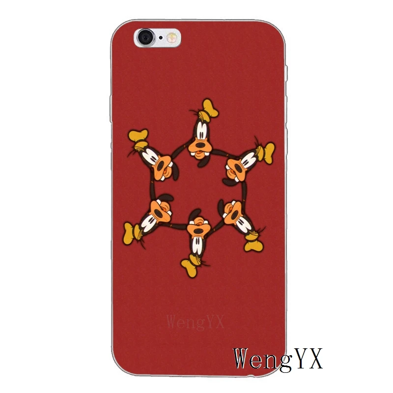 Goofy Dog Pluto для iPhone X XR XS Max 8 7 plus 6s 6 plus SE 5S 5c 5 4S 4 iPod Touch чехол мягкий чехол для телефона - Цвет: Goofy-Dog-Pluto-A-02