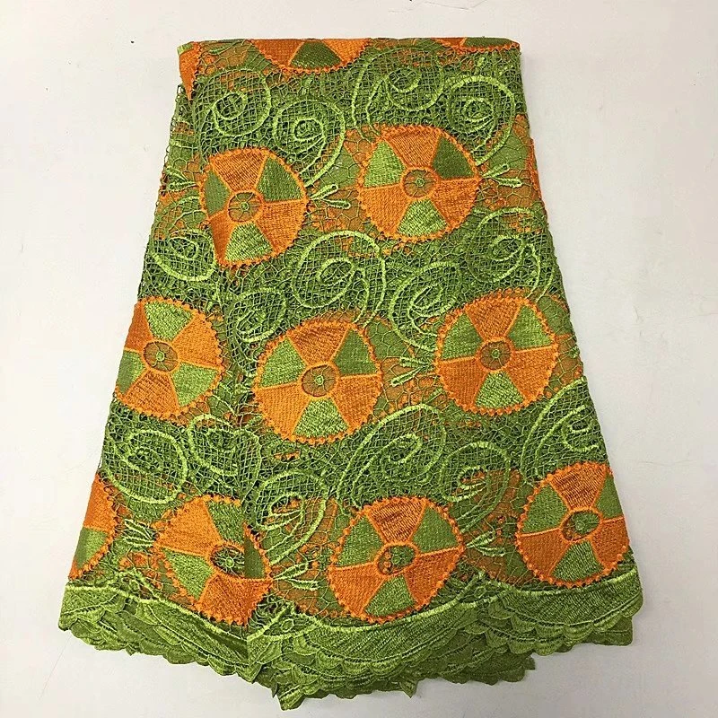 

Water soluble Fabric for Evening Dress High Quality Tulle Lace FREE SHIPPING Hojilou Latest Nigerian Laces 2018 5yard