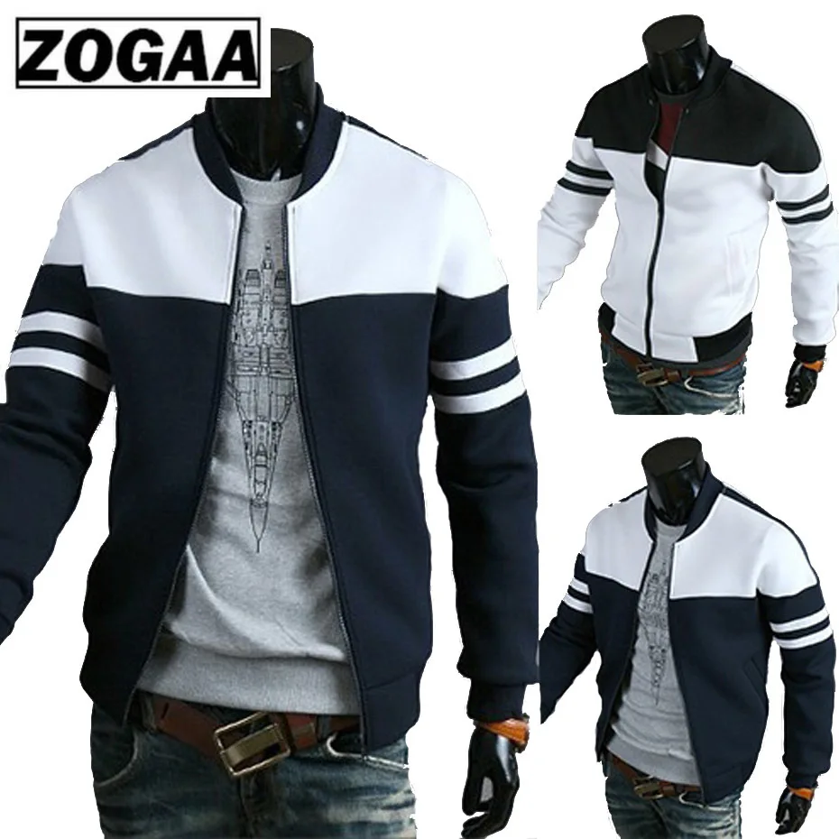 

ZOGAA Brand New Mens Jackets and Coats Slim Fit Casual Jacket for Men Outwear Spring Autumn Coat Male Clothinng 2018