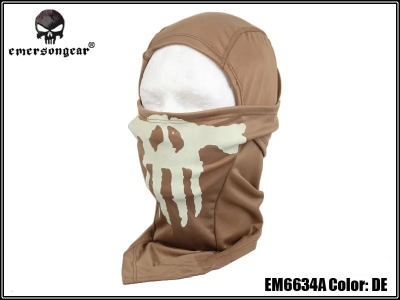EMERSON Ghost luminous mask Sf camouflage EM6634 Skullies