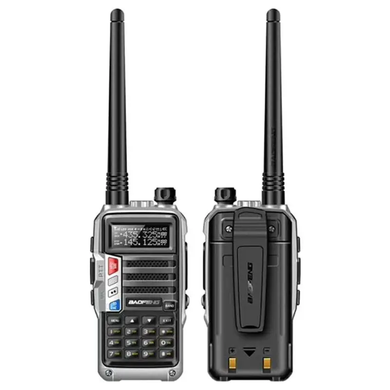 

2019 8W BaoFeng UV-S9 Powerful Walkie Talkie CB Radio Transceiver 10km Long Range Portable Radio for Hunt Forest City Upgrade 5r