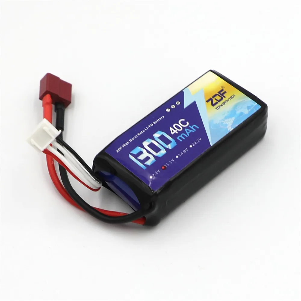 ZDF Oriainal Power 11 1 V 1300Mah 40C MAX 80C T Plug Lipo Battery 3s для радиоуправляемого автомобиля самолета