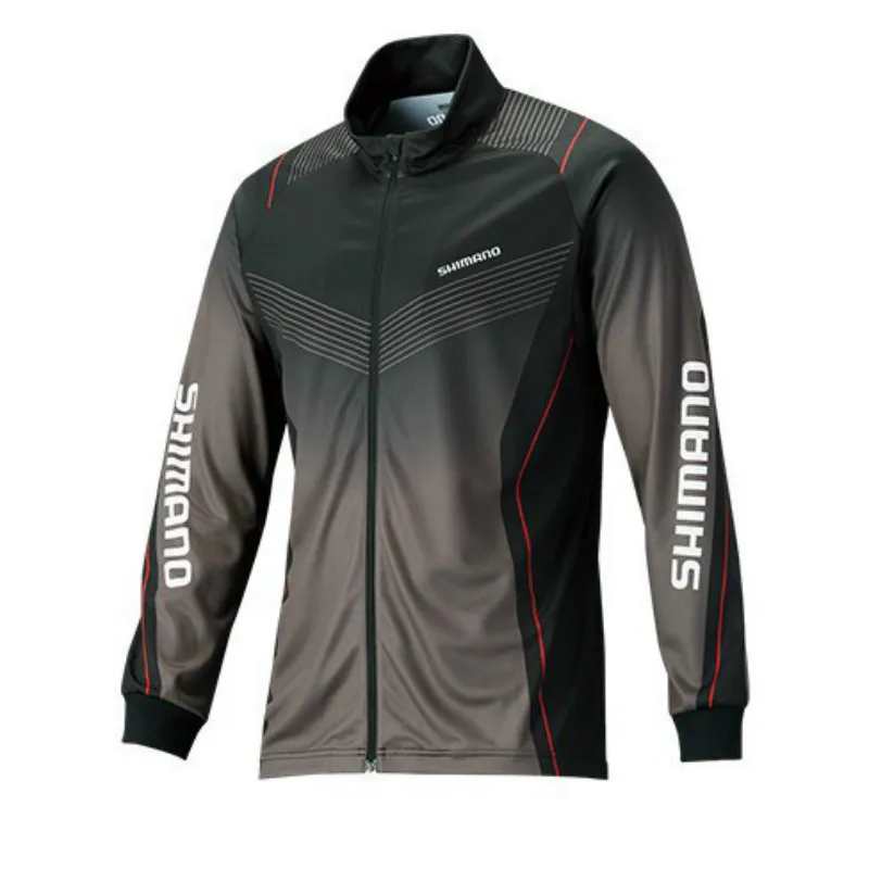 

Men SHIMANO Fishing Shirts Long Sleeve Zipper Breathable Fishing Jackets Anti Uv Sport Fishing Vests Autumn Fishing Clothing