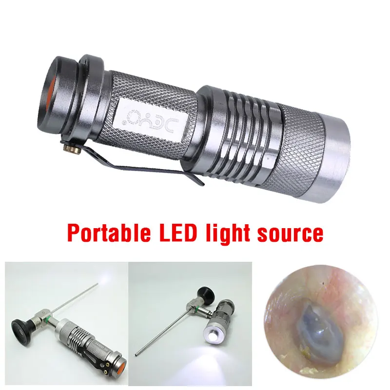Esddi 4 Вт портативный ручной светодиодный светильник с холодным светом 400лм металлический эндоскоп для профессионального осмотра