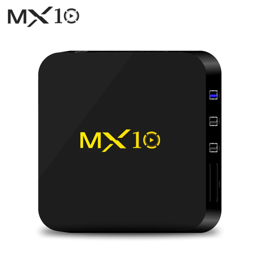 

TV Box MX10 Smart Android 9.0 TV Box RK3328 4K box Android HDR10 USB3.0 DLNA Miracast WiFi LAN HD Media Player TV Box