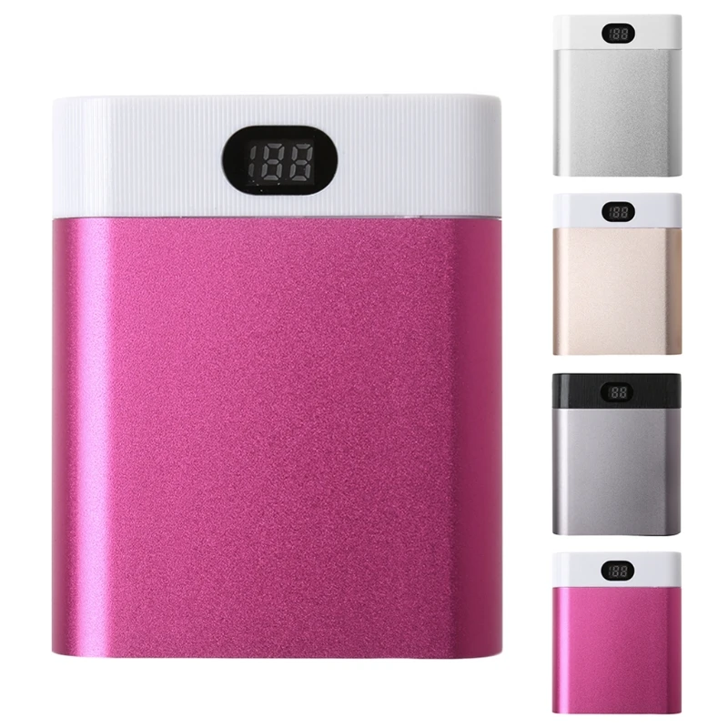 

1pc Power bank 18650 Battery Holder Plastic Battery Holder Storage Case Battery Charger DIY Box For MP3/4 Phone qiang
