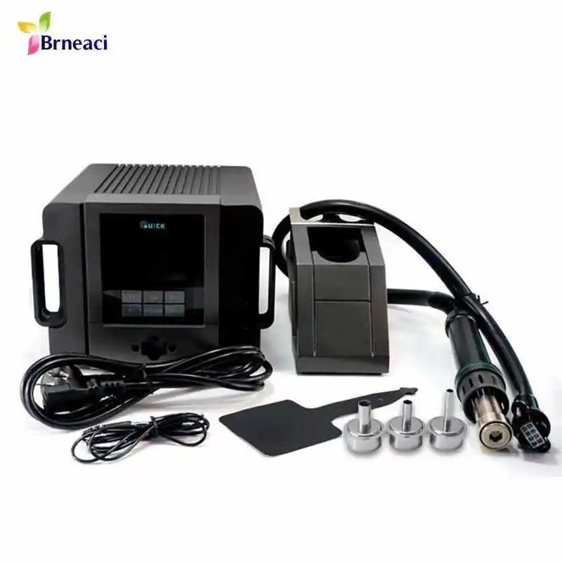  Quick TR1300A Smart Hot Air Gun 110V 220V 1300W Lead Free Soldering Stations Heat Desoldering Phone