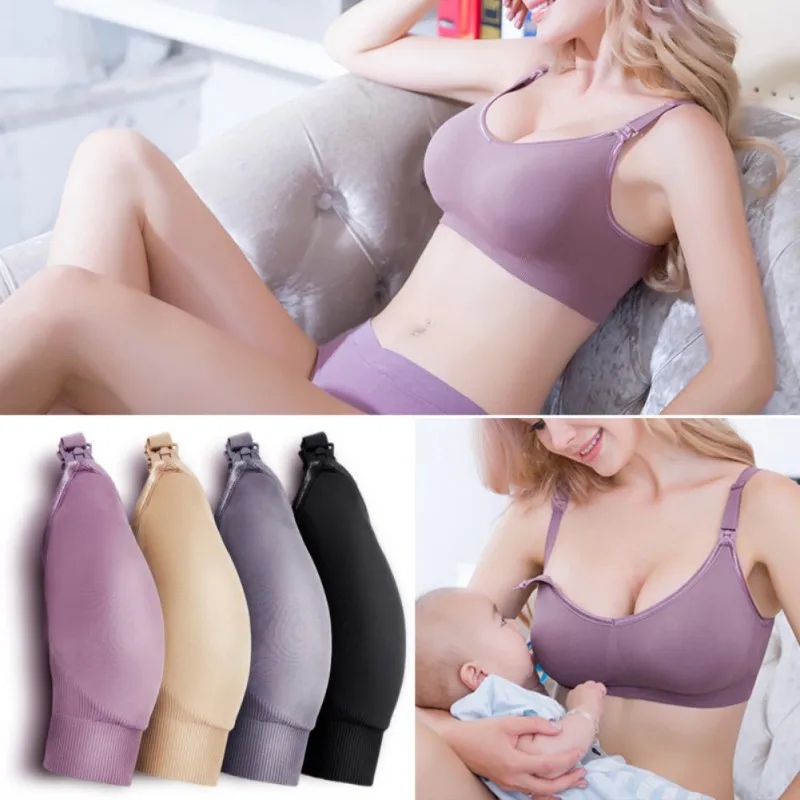 Buy Brand Maternity Breastfeeding Bra Nursing Bras Prevent Sagging for Pregnant