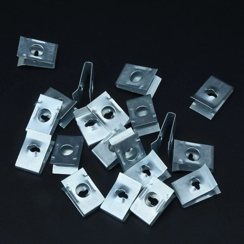 No 14 10 x Speed Fastener U Nuts Interior Trim Panel Self Tapping Screw Spire Clips