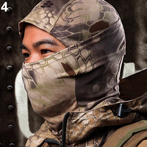 1 шт. камуфляжная армейская велосипедная подшлемник Балаклава шляпы полная маска для лица заводская цена