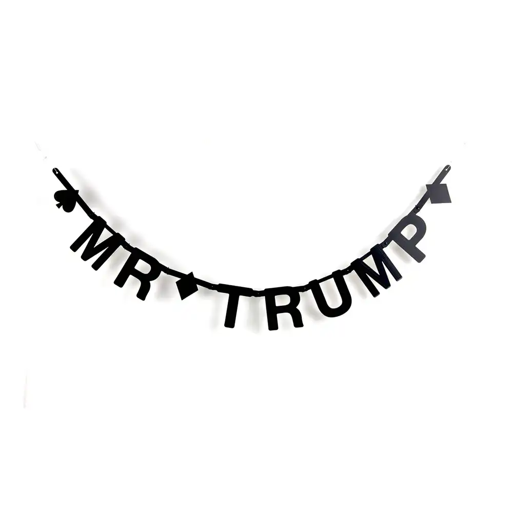 Black Diy Letter Banner Custom Symbols Kit Party Banner For