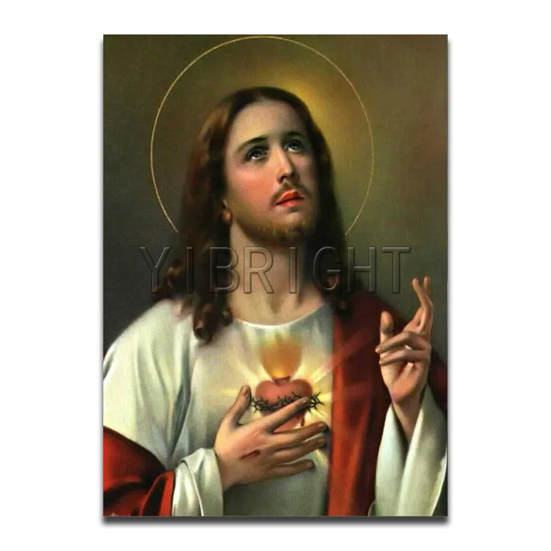 

Full Square/Round Drill 5D DIY Diamond Painting "Beads Religious Jesus" 3D Embroidery Cross Stitch Mosaic Rhinestone Decor Gift
