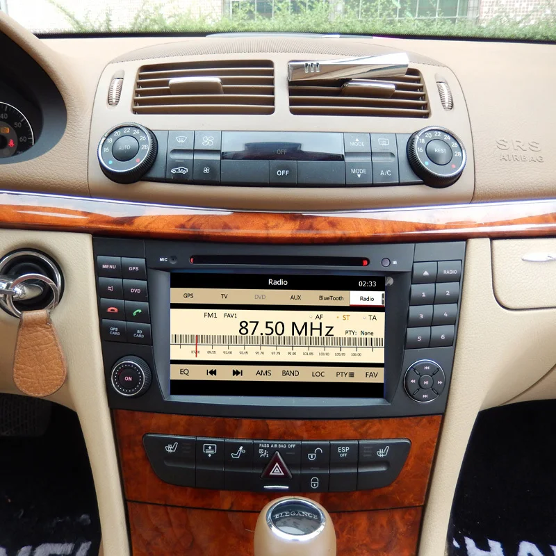 

for Mercedes For Benz Touch screen 7" in dash head unit car dvd gps navigation player multimedie E-Class W211 CLS W219 CLS350