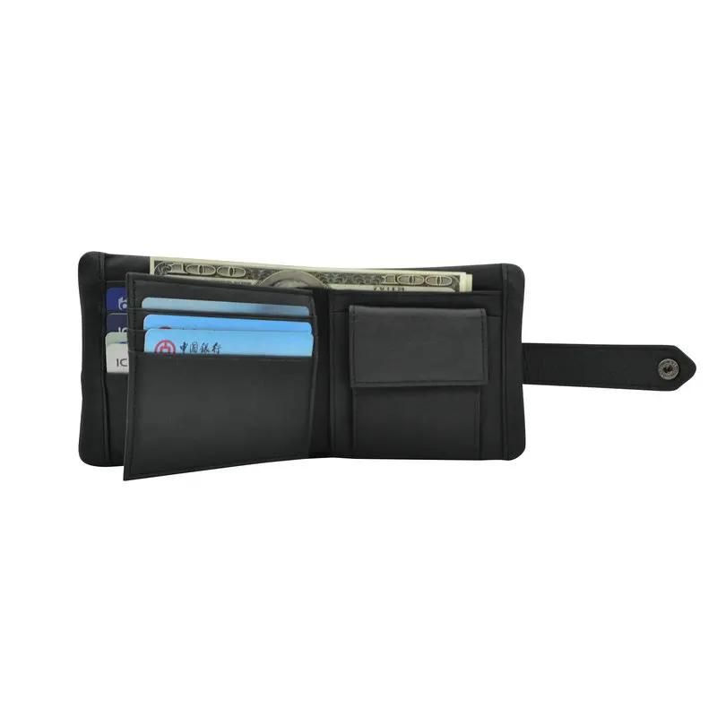 men genuine leather wallet (3)