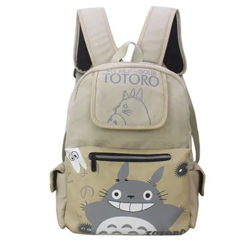

Anime Totoro My neighbor Naruto Backpack Canvas Messenger Students School Bag Laptop Bag Xmas Cartoon Gift Boys Girls