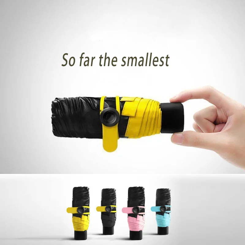 2017new Quality Mini Pocket Umbrella  Women Sunny ...