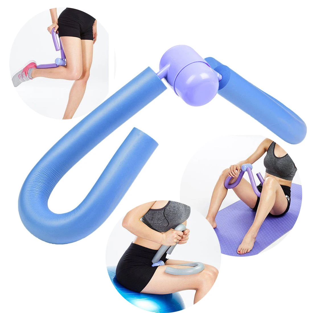 Thigh Master Leg Muscle font b Fitness b font Exerciser Legs Arms Training Equipments Workout Multi