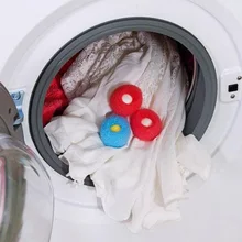 6.5×5 cm Practical wash clothes ball Cute Environmental Protection Unhairing Cleaning Ball Bra Laundry wash clothesball