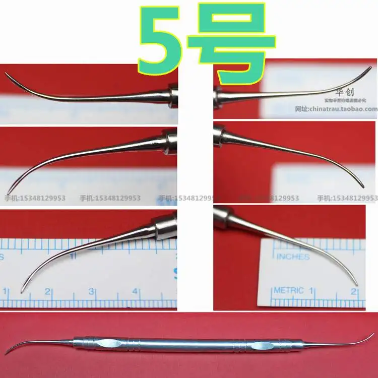 Стоматологический материал инструмент из нержавеющей стали стоматологический крючок с двойной головкой зубы портативный зонд зубочистка pull Filler зубы педикюр инструмент - Цвет: 10 pcs