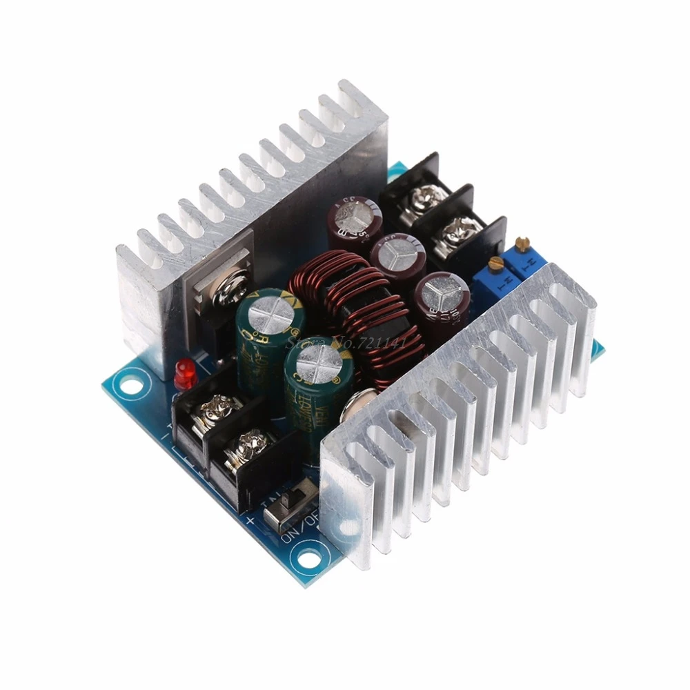 

DC 300W 20A CC CV Constant Current Adjustable Step-Down Converter Voltage Buck Integrated Circuits