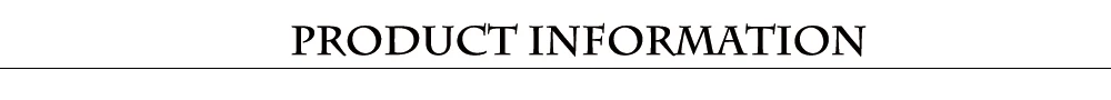 PRODUCT INFORMATION