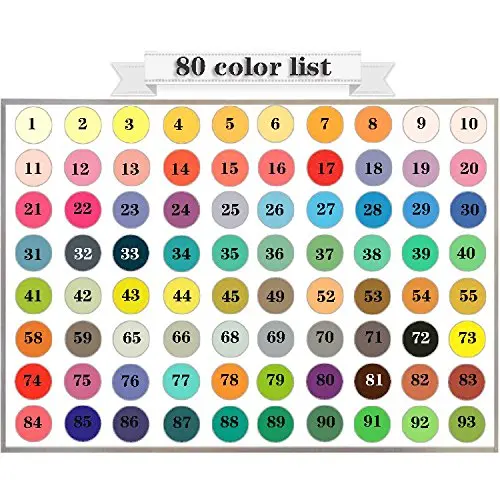 STA кисть Маркер ручки 80 цветов художественный эскиз маркеры наборы на акварельной основе нетоксичные для художников профессиональная живопись, K