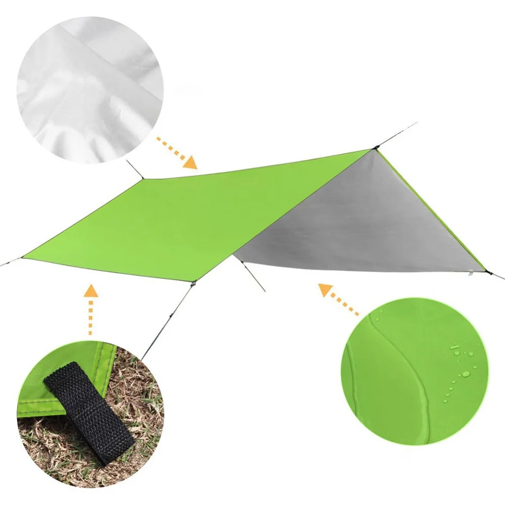 Parasol para jardín, vela, paño de poliéster impermeable, Cuadrado para acampar al aire libre, patio de senderismo, jardín, albergues, toldos para coches Parasol para jardín, vela, paño de poliéster impermeable, Cuadrado para acampar al aire libre, patio de senderismo, jardín, albergues, toldos para coches