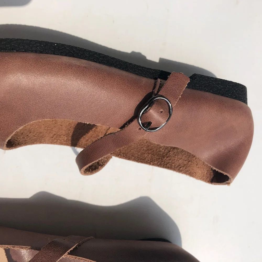 Careaymade-New spring&summer pure handmade Genuine leather shoes,retro art small fresh female flat shoes,Driving shoes