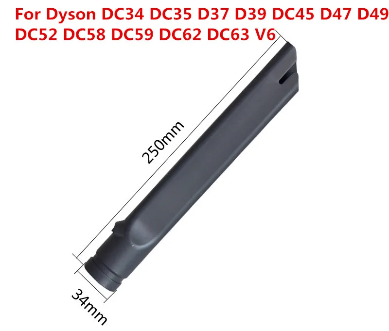 

Crevice Tool Attachment For Dyson V6 DC35 DC45 DC58 DC59 dyson DC62 Vacuum Cleaner parts long attachment, baseboard cleaner tool