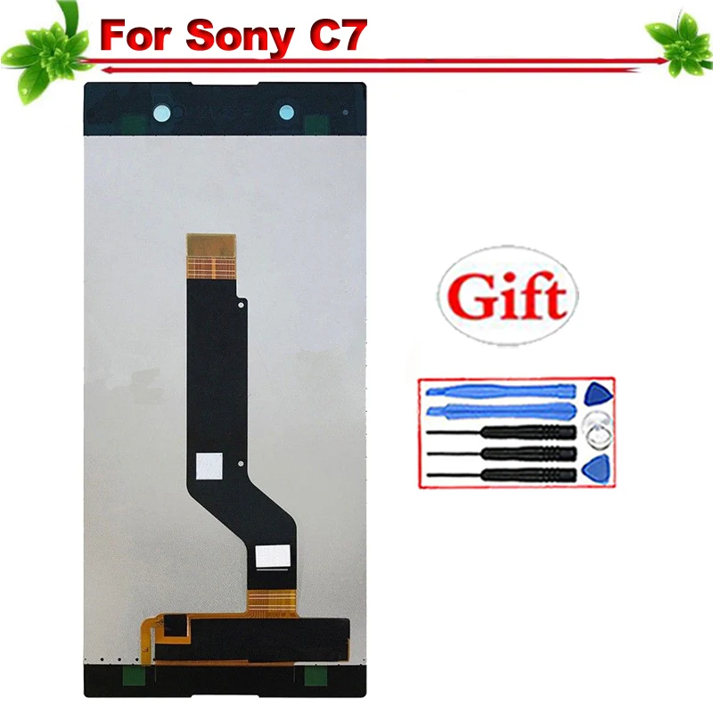 

100% Tested for Sony Xperia XA1 C7 Ultra LCD Display Touch Screen Digitizer Full Assembly Replacement For Sony C7 LCD Display 6