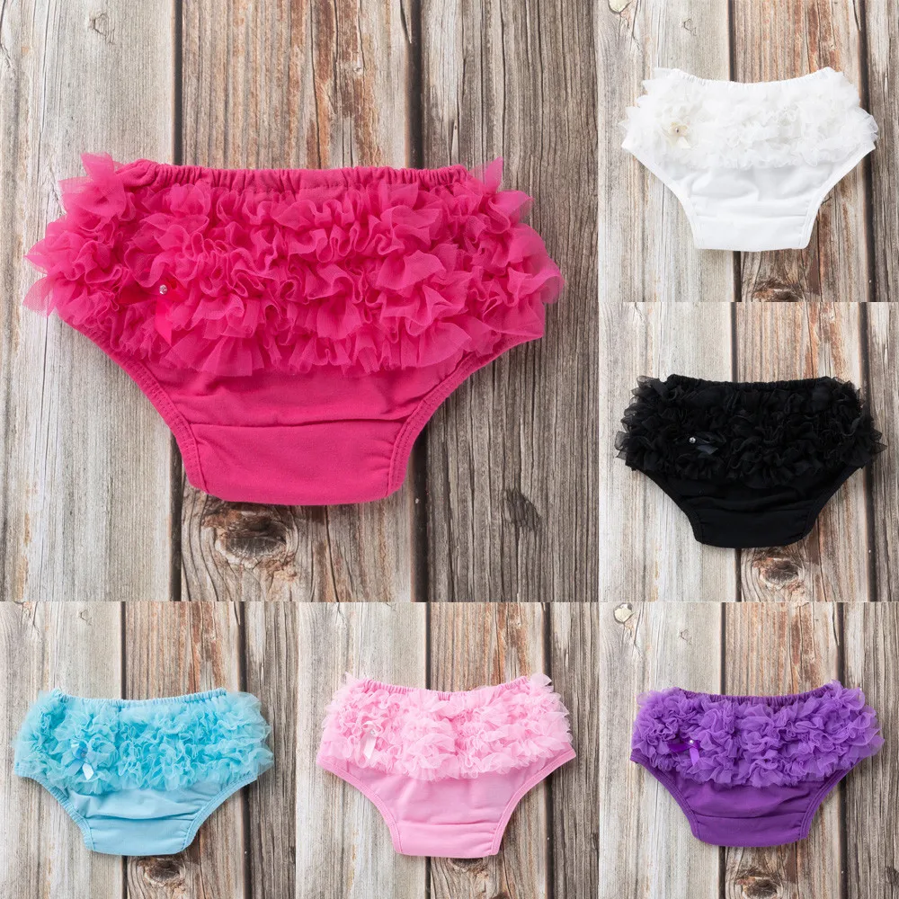 ARLONEET Newborn Bowknot Bloomers shorts Cute Baby lace Diaper Cover Shorts Summer Ruffle Pants PP Nappy Underwear shorts J0620