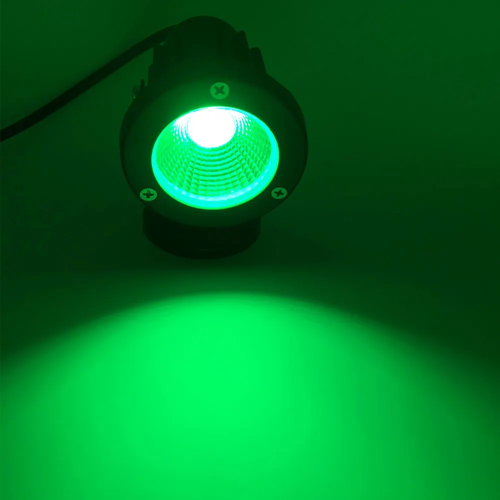 10X наружный светодиодный светильник для газона, Водонепроницаемый COB садовый светильник, 220 В, 110 В, 12 В, 3 Вт, 5 Вт, 7 Вт, 9 Вт, освещение с шипами IP65, ландшафтные лампочки для пруда