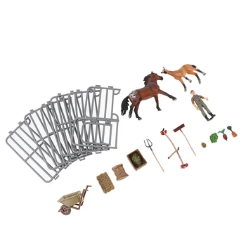 

Simulation Plastic Farm Animals Figures Toys Sets Kids Educational Toys