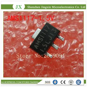 

1000PCS AMS1117-1.5V AMS1117 SOT89 LM1117 1117 1.5V Voltage Regulator SOT-89
