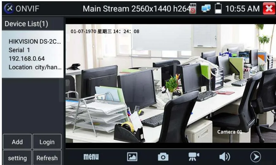 Além de Câmera Monitor com Wif Atualize Cctv Tester H.265 4 k 8mp Tvi Cvi Ahd Analógico 5-em-1 Pulso Ipc-1800 ip 13 tester h.265 4 k ip 8mp tvi