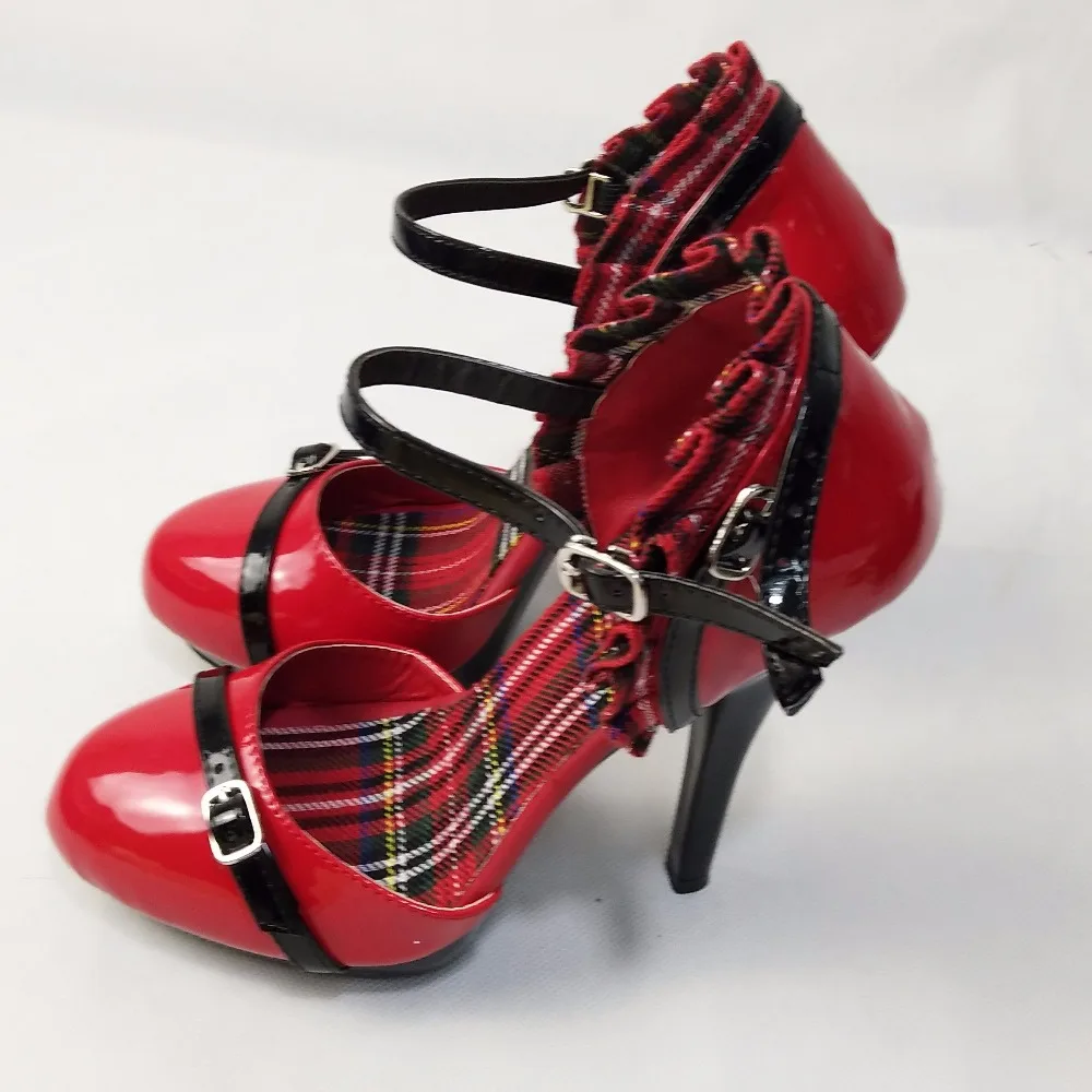 Unique stage performance bag with super high and 13cm single shoes, model small size runway Dance Shoes