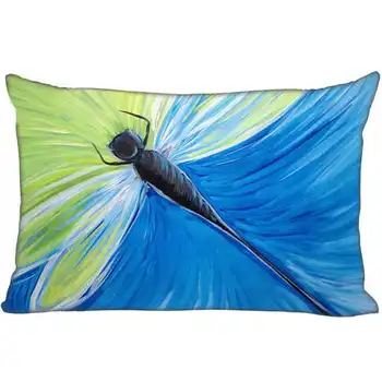 

Best Custom Pillow Case Dragonfly (2)@1 Bedroom Home Rectangle zipper Pillowcases (One Side) @181205-05-01-41