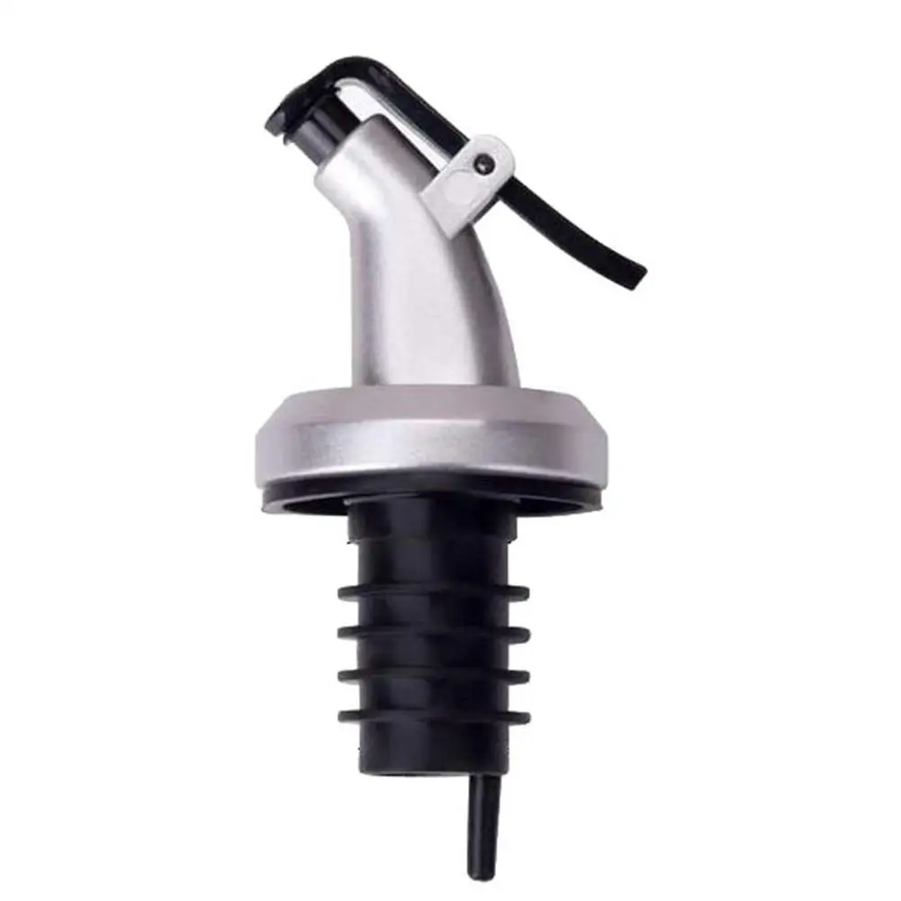 Oil bottle stopper vinegar bottles can ABS lock plug seal Leak-proof Food grade plastic Nozzle Sprayer Liquor Dispenser Wine