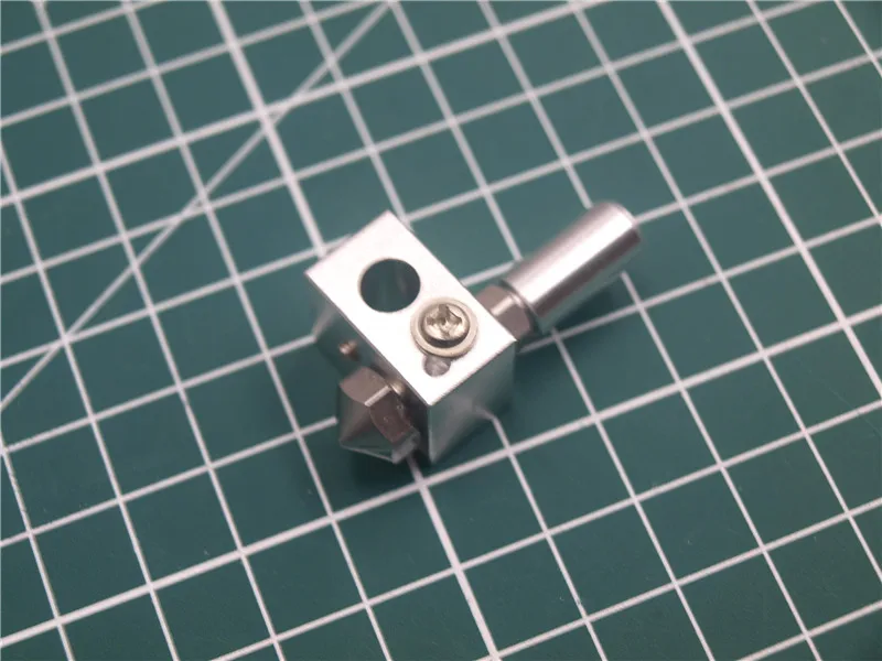 1 шт. полностью металлический Hotend с нагревательным блоком MK10 сопло 0 4 мм для 3D