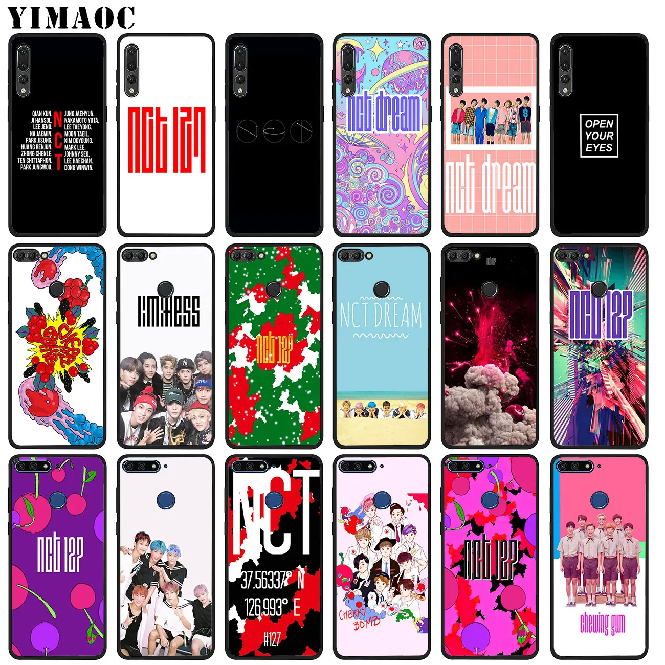 YIMAOC NCT U 127 DREAM kpop Мягкий силиконовый чехол для телефона Huawei P20 Pro P10 P9 P8 Lite Mini 2017 P Smart Z