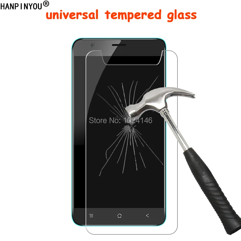 Limpar Vidro Temperado Filme Protetor de Tela Do Telefone Universal Para 4.0/4.3/4.5/4.7/5.0/5.3 /5.5/6.0 Polegada