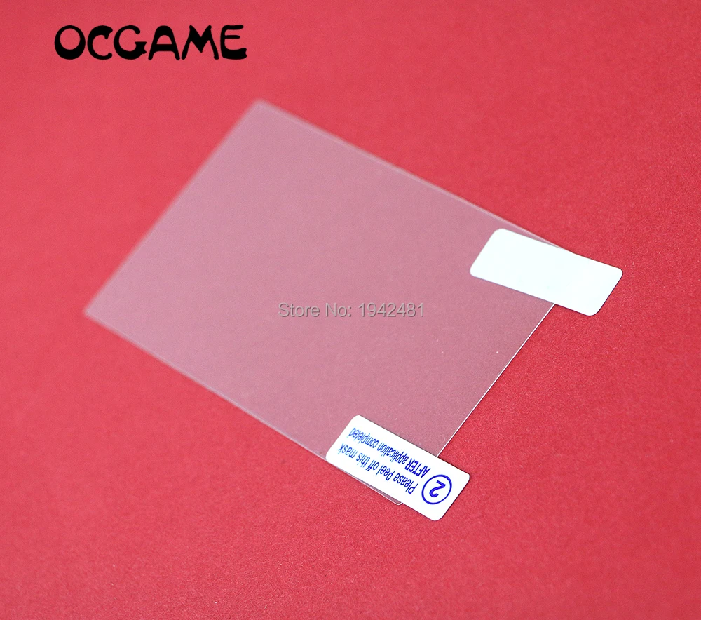 

OCGAME transparent clear screen protector Cover Plus Clean protective film for For PSP 1000 2000 3000 without package 30sets/lot
