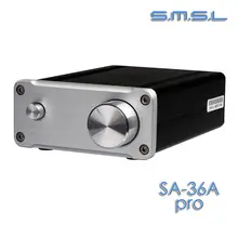 SMSL SA-36A Pro 25 Вт * 2 TDA7492PE цифровой HIFI усилитель мощности серебряный цвет