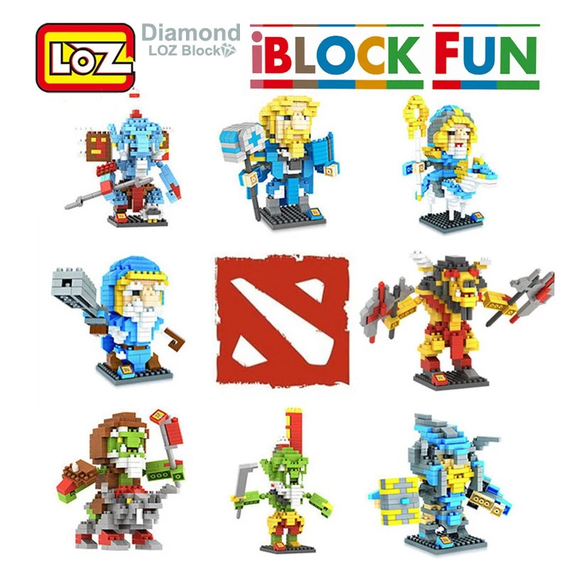 Wow Dota 2 Figures Model Toys Orc Human Hero Action Figure
