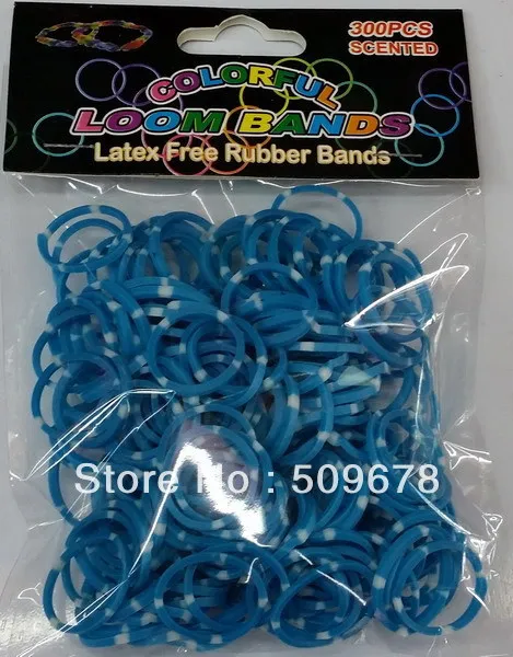 Free shipping Color rubber DIY fittings 300packs in a bag | Украшения и аксессуары