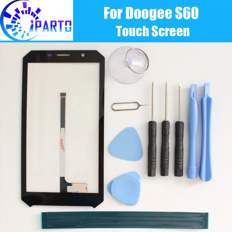 

Doogee S60 Touch Screen Glass 100% Guarantee Original Digitizer Glass Panel Touch Replacement For Doogee S60