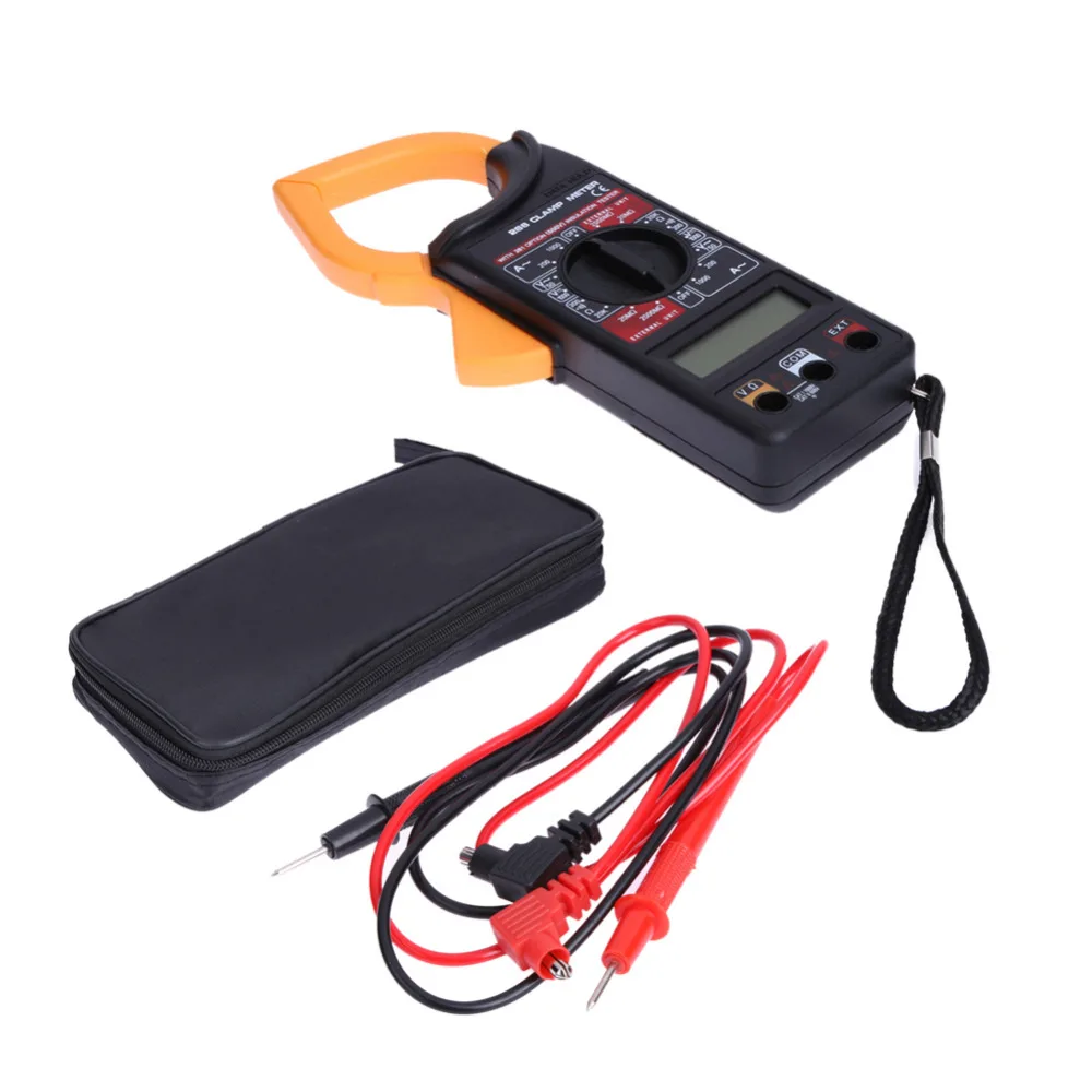 Digital Voltmeter Ammeter Ohmmeter Multimeter Volt AC DC Tester Clamp Meter Digital Meter Test Lead Digital Voltmeter Ammeter Ohmmeter Multimeter Volt AC DC Tester Clamp Meter Digital Meter Test Lead