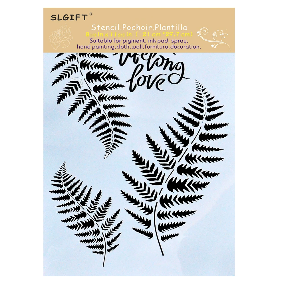 

A4 A3 A2 Stencils for Wall Painting DIY Scrapbooking Photo album Paper Card Making Craft Decorative Embossing Template