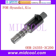 Клапан управления маслом VVT с изменяющимся опережением соленоида OE NO. 24355-3C200 для hyundai Kia