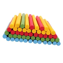 1 компл.. красочные ремесло модель делает подсчета Щупы для мангала Дети Детские математическая игрушка дошкольного образования
